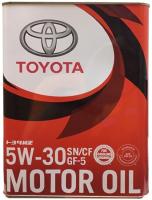 Моторное масло Toyota 5W-30 4л 