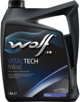 Моторное масло Wolf Vitaltech 5W-40 4л