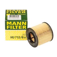 Фильтр масляный Mann HU712/6X
