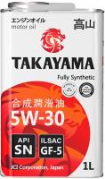 Моторное масло Takayama 5W-30 GF-5 1л