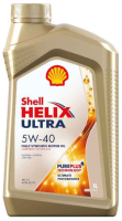 Моторное масло Shell Helix Ultra 5W-40 1л