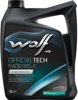 Моторное масло Wolf Officialtech 5W-30 MS-F 5л