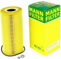 Фильтр масляный Mann HU951X выводим